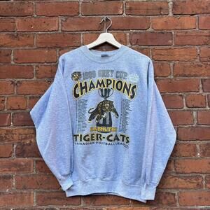 Vintage Hamilton tiger cats grey cup champions sweatshirt M